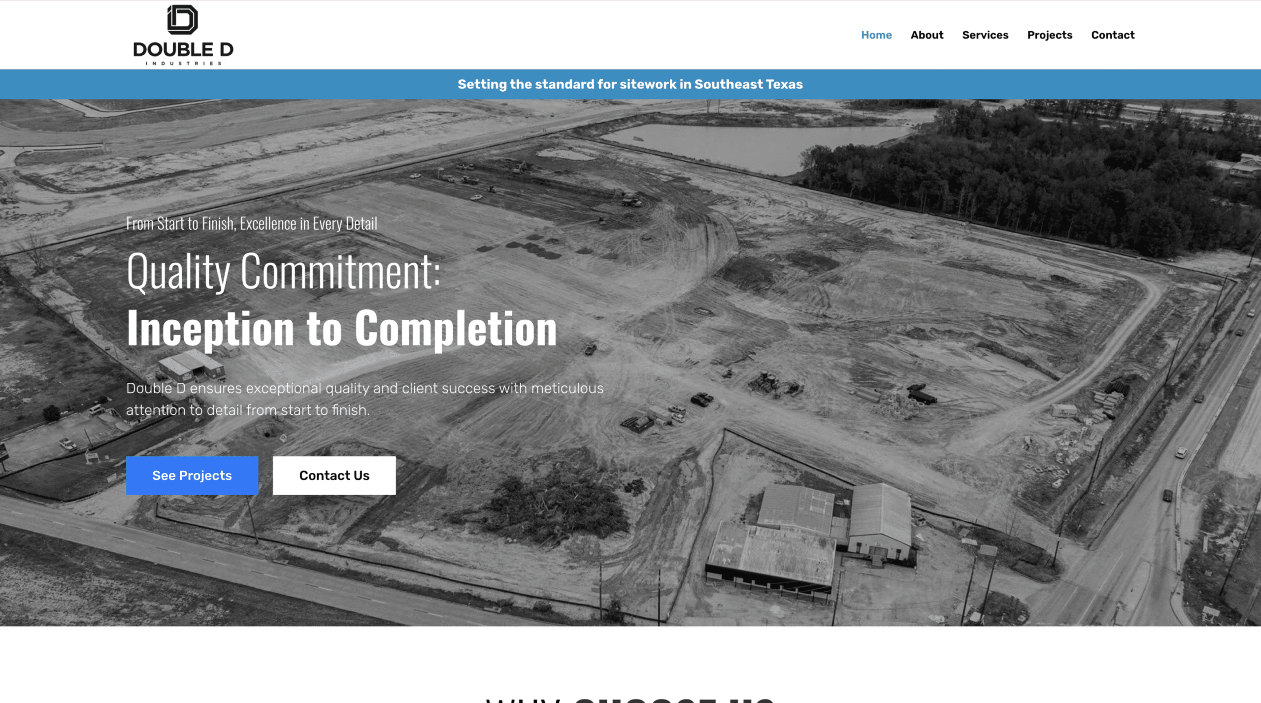 Double D Industries website